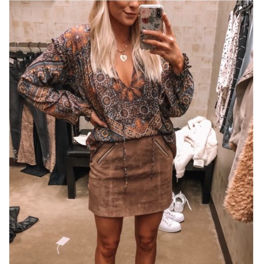 Free People Little Runaway Blouse